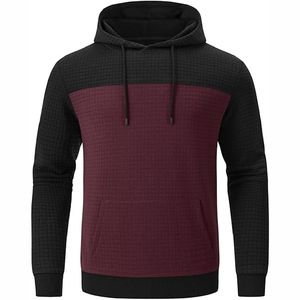 Sweat-shirt à capuche décontracté pour homme, pull chaud en polaire, veste à capuche pour l'hiver, streetwear confortable, haut tendance - Product Image 3