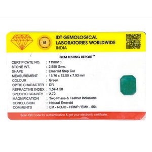 Certified Wholesale Natural Zambian Emerald-12.75 Carat Loose Gemstone Brilliant Pear Cut - Product Image 4