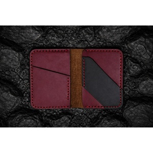 Custom Genuine Leather <b>Card</b> Holder Minimalist Slim RFID Credit <b>Card</b> <b>Case</b> <b>Business</b> Pocket Leather Wallet LCH-0201 - Product Image 5