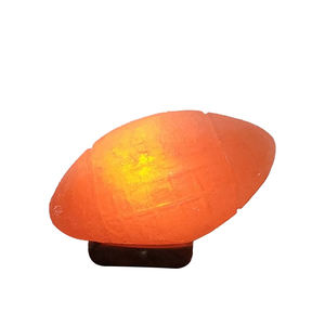 Lámpara de Cristal de Sal Rosa del Himalaya 100% Natural, Nuevo Diseño en Forma de Balón de Fútbol, Técnica de Tallado a Mano, Producto Artesanal Natural - Product Image 6