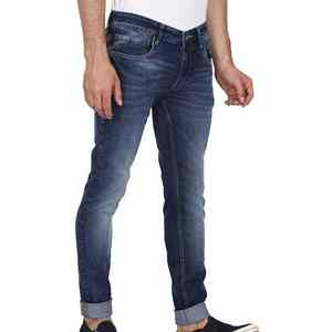 New Arrival Custom Design Slim <b>Boot</b> Cut Vintage Jeans for Men Cotton Denim <b>Pants</b> Breathable Quick Dry in Low Price - Product Image 3