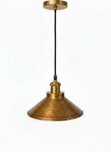Vintage industrial brass pendant light retro metal hanging <b>lamp</b> for <b>kitchen</b> island dining room cafe bar decor antique copper - Product Image 1