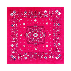 ผู้ผลิตผ้าพันคอแบบกำหนดเอง ผ้าพันคอพิมพ์ลายขนาด 22 นิ้ว ผ้าพันคอของขวัญ ผ้าฝ้าย 100% ผ้าพันคอทรงสี่เหลี่ยมสไตล์ชาติพันธุ์ พิมพ์ลายสกรีนบนผ้าฝ้าย - Product Image 1