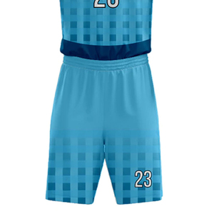 Breathable & Comfortable Fabric Men's Basketball Uniform Sets Custom Size Professional Manufacturer Basketball OEM Supply - Product Image 6