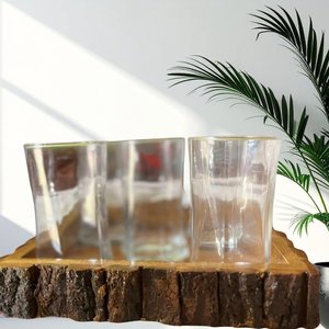 Plateau en bois massif à bords naturels, fait main, avec écorce naturelle, pour centre de table et décoration intérieure - Product Image 2