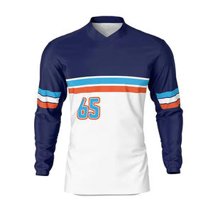 Maillot de VTT respirant sans coutures de haute qualité à manches courtes, évacuant l'humidité, OEM ODM, vente en gros MTB - Product Image 1