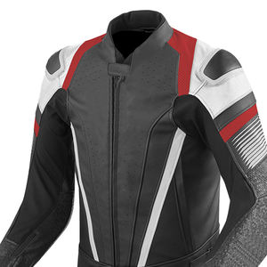 Veste Moto Décontractée en Similicuir Marron pour Homme SASPORTS LEAGUE, Col Rabattu, Fermeture Éclair, Coupe Classique, Respirante, Idéale pour l'Hiver - Product Image 5