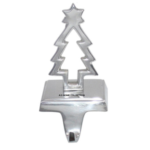 Excellent Quality Factory Supplies Blank Sublimation Christmas Tree Aluminum Metal <b>Stocking</b> <b>Holder</b> For Angel Shape Design - Product Image 5