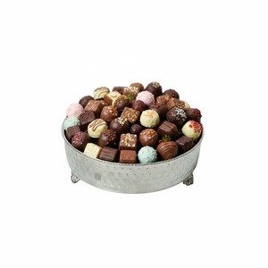 Moderna Tazón de Metal con Acabado Dorado para Servir Chocolate, Tazón para Postres y Bocadillos, Vajilla para el Hogar, Regalo, Proveedor de Chocolate a Precio Razonable - Product Image 5