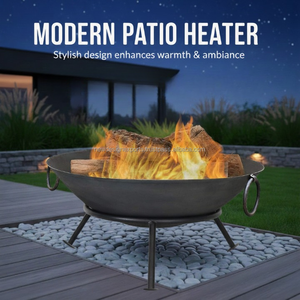 "The Social Ember" Deep Basin <b>Fire</b> <b>Pit</b> for Long-Lasting Warmth - Product Image 5