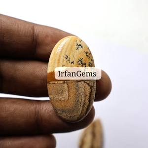 ภาพแท้พลอยแจสเปอร์ผสมรูปร่างแบบปรับแต่งได้ภาพหลวมแจสเปอร์หลังเบี้ยเหมาะสำหรับการทำเครื่องประดับหินแจสเปอร์ - Product Image 4