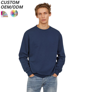 Sweat-shirt en coton pour homme, pull décontracté pour tous les jours, respirant, respectueux de l'environnement, logo personnalisé, support OEM ODM pour les marques - Product Image 1