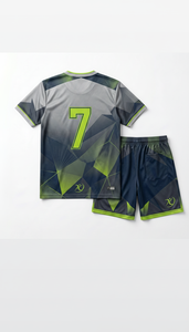 Ensemble Maillot et Short de Volleyball Personnalisé en Obsidienne Camouflage Numérique, Vêtements de Sport à Séchage Rapide par Sublimation pour Équipes, OEM, Vente en Gros - Product Image 2