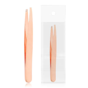 Pince à sourcils professionnelle en acier inoxydable, ciseaux de précision, coton-tige, pince à barbe, embouts de fibres pour barbe ANAAIF - Product Image 1