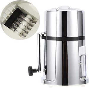 Broyeur à glace manuel portable, mini broyeur à neige domestique, hachoir à glace pour smoothies, déchiqueteur de blocs de glace, broyeur de glaçons - Product Image 5
