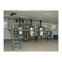 Cuve mélangeuse Phumatic en acier inoxydable de 2000 L pour ciment, lait, chocolat, produits chimiques et parfums, avec agitateur, compatible IBC