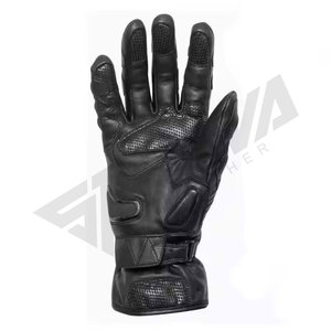 Custom Breathable <b>Touch</b> <b>Screen</b> Full Finger Eco-Friendly Lightweight Motorcycle Racing Leather <b>Gloves</b> Hook Loop Closure Cycling - Product Image 3