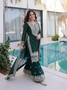 Elegance <b>stitched</b> in every detail Where rich embroidery meets timeless ethnic <b>charm</b> Perfect for festive nights wedding vibes - Product Image 4
