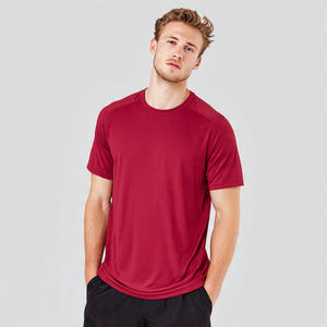 T-shirts de sport à séchage rapide pour hommes, sous-vêtement technique, coupe classique, t-shirts doux pour la gym, en Spandex/Polyester, écologiques, anti-UV - Product Image 1