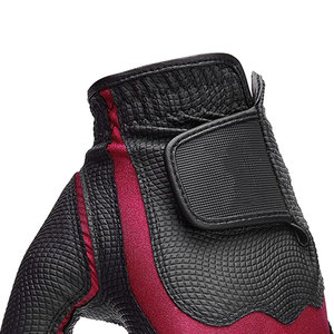 New Youth Golf Glove <b>Red</b> <b>Hot</b> Day Golf Gloves Lightweight Flexible Black Palm Soft Handed Left Right Comfortable - Product Image 2
