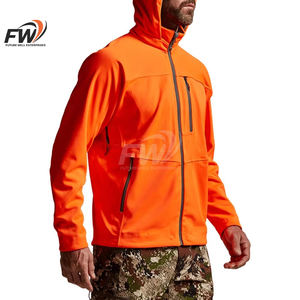 Chaqueta Ligera Personalizada para Hombre, Impermeable, Transpirable, Naranja, Ropa de Caza, Chaqueta de Pesca, Chaqueta de Camuflaje para Exteriores - Product Image 3
