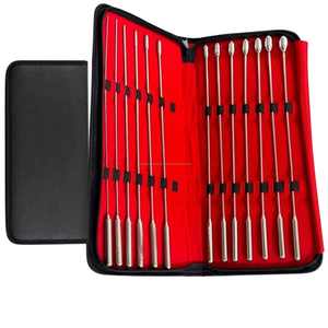 Rosebud Tip Dilator Set 13Pcs Stainless Steel Surgical Instruments Case for Gynecology Urology Use Manual Hospital ISO13485 - Product Image 5