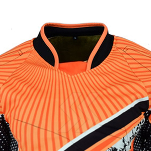 Custom <b>Paintball</b> Jersey Long Sleeve Breathable Mesh Panels Quick Dry Moisture Wicking Fabric Supplier - Product Image 4