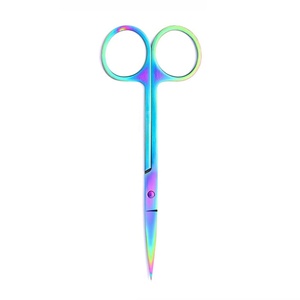 Ciseaux à sourcils de qualité supérieure en acier inoxydable pour soins de beauté, personnalisables avec logo et taille - Product Image 3