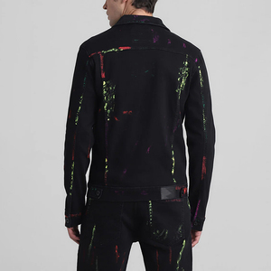 Nouvel Arrivage Ensemble en Jean d'Été pour Homme 100% Coton Respirant Streetwear Col Rond Manches Courtes Deux Pièces Uni Personnalisable Haute Qualité - Product Image 4
