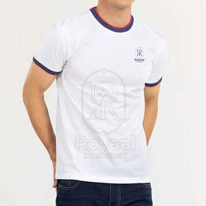 Camiseta de Hombre con Logotipo Personalizado, Estilo 2026, 100% Algodón, Ligera, Corte Holgado, Tela Suave, Hecha en Pakistán - Product Image 3