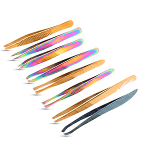 Pince à épiler en acier inoxydable pour l'entretien des sourcils, faite à la main, écologique, de luxe, pour un rehaussement parfait, prise ferme, qualité durable, ultra - Product Image 5