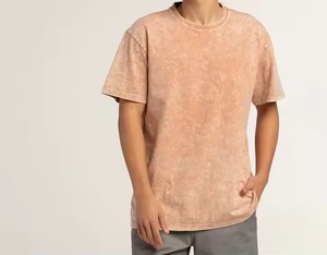 Camiseta Deportiva Vintage de Alta Calidad, Personalizable con Logotipo, Hombros Caídos, Lavado Ácido Premium - Product Image 3