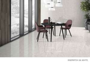 กระเบื้องพอร์ซเลนเคลือบเงาสุดหรู ขนาด 600x1200 มม. รูปแบบแผ่นใหญ่ พื้นผิวขัดเงาคุณภาพพรีเมียม สำหรับตกแต่งผนังและพื้นภายในและภายนอกอาคารทันสมัย - Product Image 3