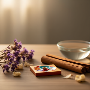 Support à encens artisanal avec diffuseur d'aromathérapie – Élégant et durable – Porte-encens et diffuseurs - Product Image 3