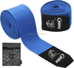 Bandages de boxe pour MMA, bandages de poignet pour Kickboxing, gants intérieurs d'arts martiaux, bandages pour sac de frappe, sangles de pouce Muay Thai – Vente en gros - Product Image 5