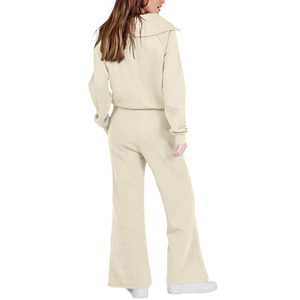 Conjunto Deportivo Informal para Mujer, Conjunto Deportivo Holgado de Dos Piezas, Ropa de Entrenamiento, Ropa para Correr - Product Image 3