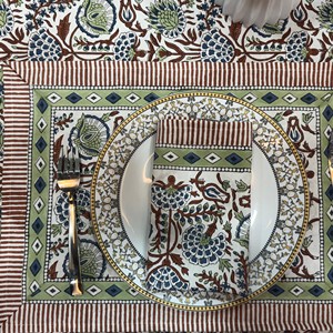 Floral Printed Cotton <b>Tablecloth</b> Rectangle Traditional Chinese Style Washable Home Use Cotton <b>Tablecloth</b> <b>Square</b> Covers - Product Image 4
