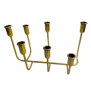 เชิงเทียนโลหะทำจากวัสดุที่มีคุณภาพดีที่สุดสำหรับตกแต่งบ้านโรงแรมร้านอาหาร - Product Image 5