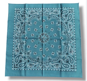 Foulard carré en coton de haute qualité, imprimé numériquement, personnalisé, pour femme, design estival doux et élégant - Product Image 5