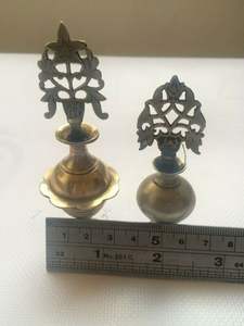 Surma Dani en laiton de marque Royal Brass, support traditionnel pour Kohl, bouteille de Surma Dani en laiton - Product Image 4