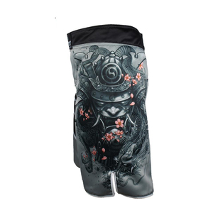Professional MMA <b>Shorts</b> Stretch Breathable Reinforced Stitching Lightweight Mobility Design Active Training OEM ODM Private - Product Image 4