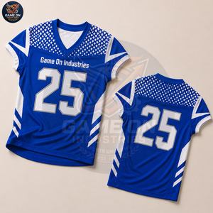 Uniforme de Fútbol Americano Personalizado 2026 con Logotipo, OEM ODM, Jersey Transpirable de Poliéster con Pantalones Acolchados Integrados - Product Image 3