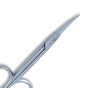 Best Beauty Manicure Nail <b>Shear</b> Cuticle Scissors Curved Stainless Steel Blade Sharp Cutting Surface Square Hole Shape Design - Product Image 2
