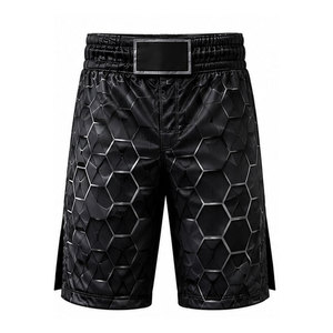 กางเกง MMA แบบสั้น สวมใส่สบาย ยืดหยุ่นได้ เหมาะสำหรับศิลปะการต่อสู้ ยิม วิ่ง และออกกำลังกาย - Product Image 1