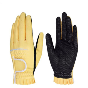 TERZO SPORTS Gants de golf de haute qualité avec poignées super douces en PU respirant, colorés et personnalisables avec votre propre logo, fermeture à boucle - Product Image 3