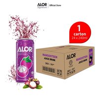 Jus de mangoustan concentré à faible teneur en sucre, prêt à boire, fabriqué en Malaisie, certifié HALAL, en conserve