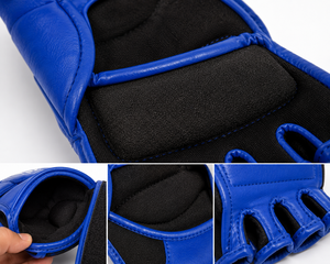 High Quality Customized Cowhide Leather MMA Gloves Breathable <b>Dummy</b> Type Dumela International Custom Logo Packaging All Seasons - Product Image 3