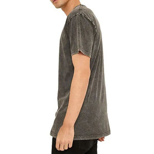 เสื้อยืดสตรีทแวร์ลายฟอกสี ผู้ชาย ผ้าฝ้าย 100% เนื้อหนา ระบายอากาศได้ดี แห้งเร็ว ใส่ได้ทั้งชายและหญิง - Product Image 1