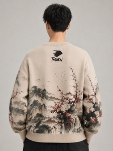 Sudadera de Invierno para Hombre con Interior Suave, Corte Holgado, Poliéster/Algodón, Construcción de Alta Calidad para Uso Diario en Todas las Temporadas - Product Image 6