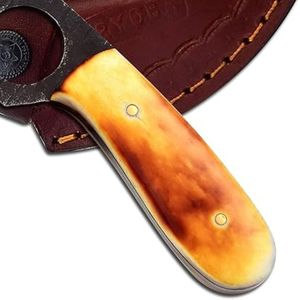 Cuchillos de Caza Versátiles con Hoja de Acero Inoxidable y Empuñadura Ergonómica para Acampar, Pescar, Hacer Senderismo y Actividades al Aire Libre - Product Image 4